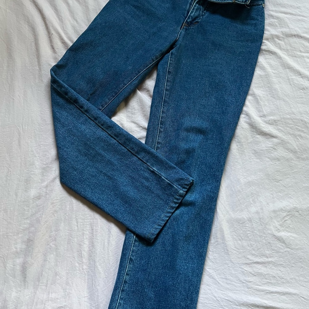 MCM Blue Straight Leg Jeans